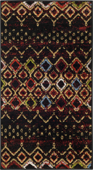 Safavieh Amsterdam AMS108P Black/Multi Area Rug