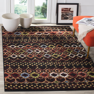 Safavieh Amsterdam AMS108P Black/Multi Area Rug