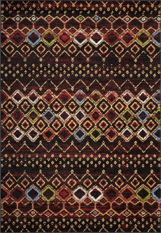 Safavieh Amsterdam AMS108P Black/Multi Area Rug