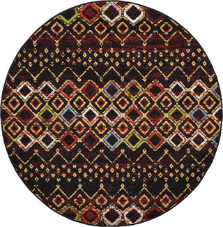 Safavieh Amsterdam AMS108P Black/Multi Area Rug