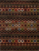 Safavieh Amsterdam AMS108P Black/Multi Area Rug