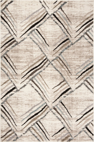 Safavieh Amsterdam AMS112A Cream/Charcoal Area Rug