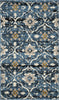 Safavieh Amsterdam AMS113M Blue/Creme Area Rug