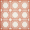 Safavieh Amherst AMT411F Ivory/Orange Area Rug