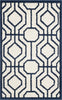 Safavieh Amherst AMT416M Ivory/Navy Area Rug