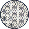 Safavieh Amherst AMT416M Ivory/Navy Area Rug