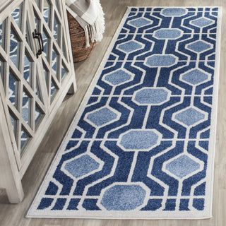 Safavieh Amherst AMT416Q Light Blue/Navy Area Rug  Feature