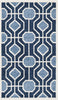 Safavieh Amherst AMT416Q Light Blue/Navy Area Rug 