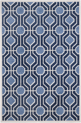 Safavieh Amherst AMT416Q Light Blue/Navy Area Rug main image