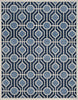 Safavieh Amherst AMT416Q Light Blue/Navy Area Rug 