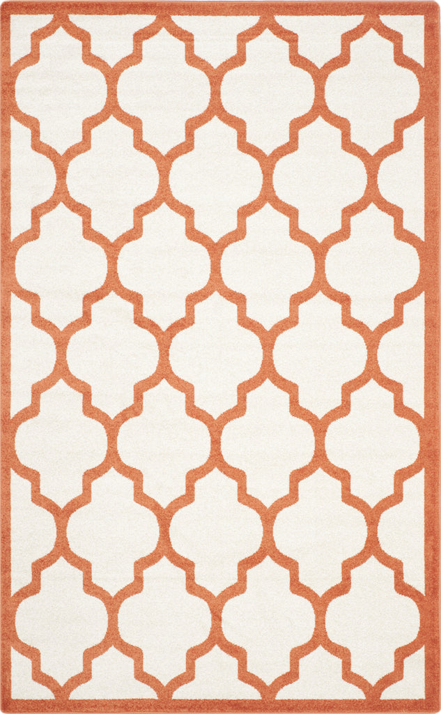 Safavieh Amherst AMT420F Beige/Orange Area Rug