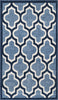 Safavieh Amherst AMT420Q Light Blue/Navy Area Rug 