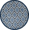Safavieh Amherst AMT420Q Light Blue/Navy Area Rug 