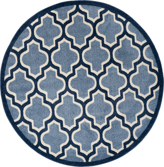 Safavieh Amherst AMT420Q Light Blue/Navy Area Rug 