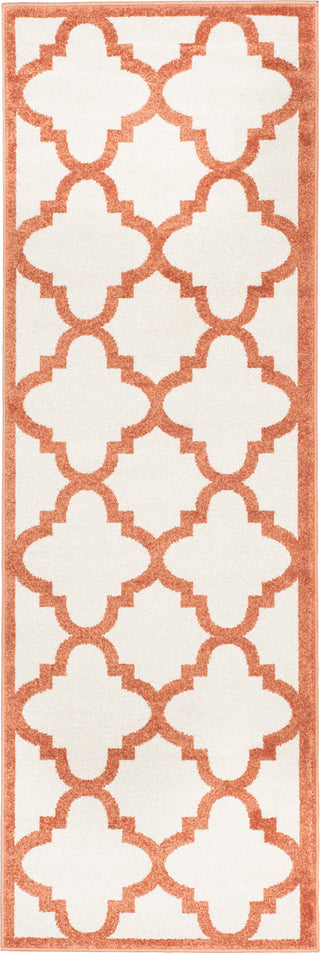 Safavieh Amherst AMT423F Beige/Orange Area Rug