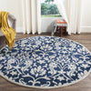 Safavieh Amherst AMT424P Navy/Ivory Area Rug 