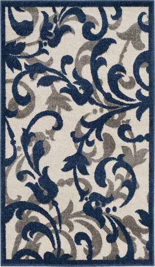 Safavieh Amherst AMT428M Ivory/Navy Area Rug