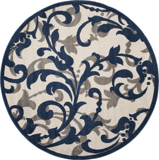 Safavieh Amherst AMT428M Ivory/Navy Area Rug