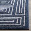 Safavieh Amherst AMT430P Navy/Ivory Area Rug Detail Image