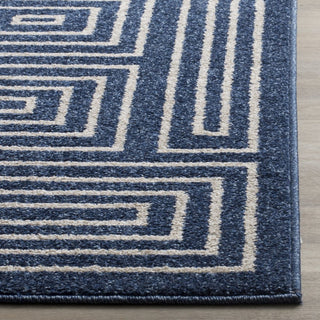 Safavieh Amherst AMT430P Navy/Ivory Area Rug Detail Image