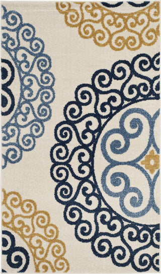 Safavieh Amherst AMT439T Ivory/Gold Area Rug 