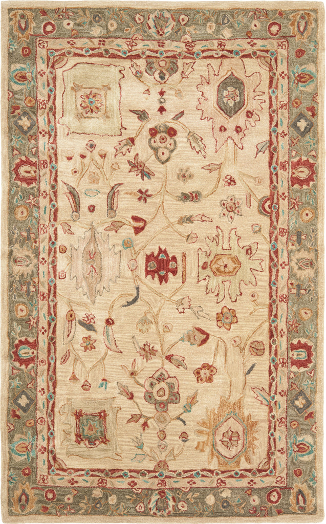 Safavieh Anatolia An511 Beige/Green Area Rug main image