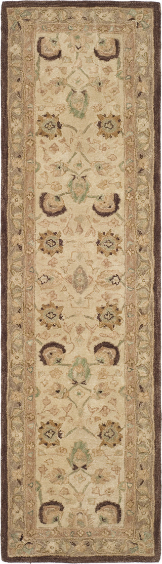 Safavieh Anatolia An512 Ivory/Brown Area Rug Runner