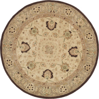 Safavieh Anatolia An512 Ivory/Brown Area Rug Round