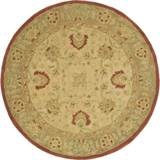 Safavieh Anatolia An512 Beige/Rust Area Rug Round