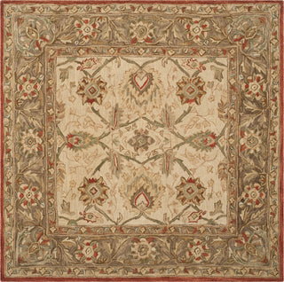 Safavieh Anatolia An512 Beige/Rust Area Rug Square