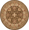 Safavieh Anatolia An512 Brown/Green Area Rug Round