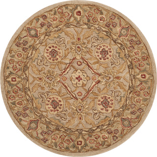 Safavieh Anatolia An516 Grey Beige/Sage Area Rug Round