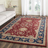 Safavieh Anatolia An517 Red/Navy Area Rug Room Scene Feature