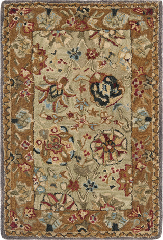 Safavieh Anatolia An521 Green/Gold Area Rug 