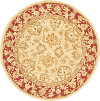 Safavieh Anatolia An522 Ivory/Red Area Rug Round