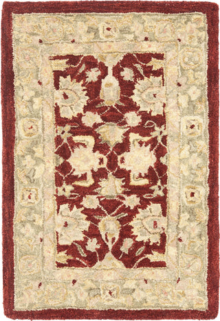 Safavieh Anatolia An522 Red/Moss Area Rug 