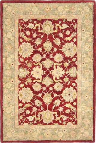 Safavieh Anatolia An522 Red/Moss Area Rug Main