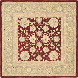 Safavieh Anatolia An522 Red/Moss Area Rug Square