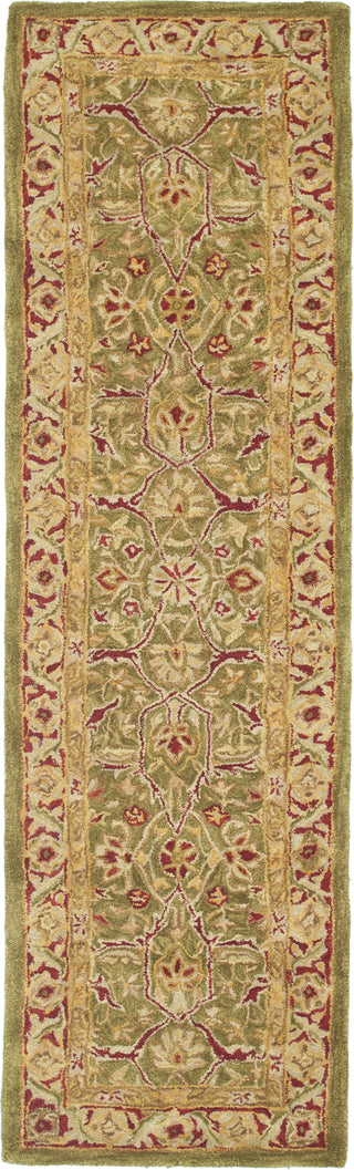 Safavieh Anatolia An523 Green/Red Area Rug Runner