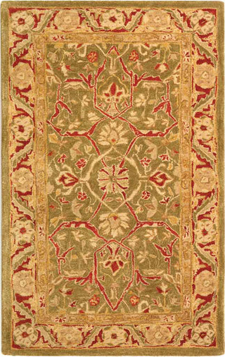 Safavieh Anatolia An523 Green/Red Area Rug main image