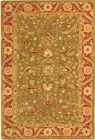 Safavieh Anatolia An523 Green/Red Area Rug Main