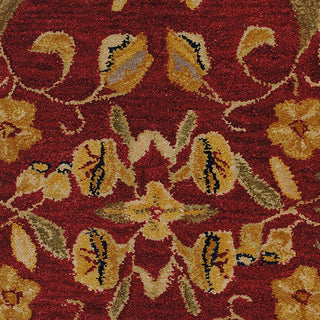 Safavieh Anatolia An526 Burgundy/Gold Area Rug 