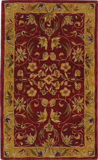 Safavieh Anatolia An526 Burgundy/Gold Area Rug main image