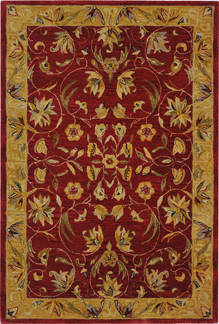 Safavieh Anatolia An526 Burgundy/Gold Area Rug Main