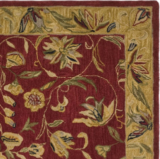 Safavieh Anatolia An526 Burgundy/Gold Area Rug 