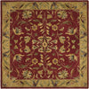 Safavieh Anatolia An526 Burgundy/Gold Area Rug Square