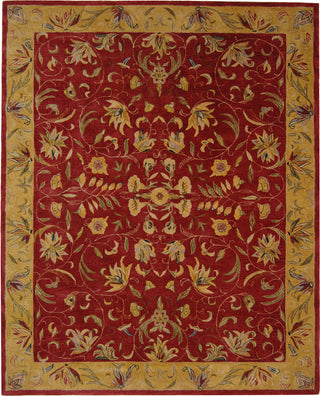 Safavieh Anatolia An526 Burgundy/Gold Area Rug Main