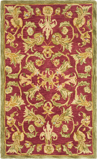 Safavieh Anatolia An527 Burgundy/Sage Area Rug main image