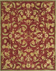 Safavieh Anatolia An527 Burgundy/Sage Area Rug Main