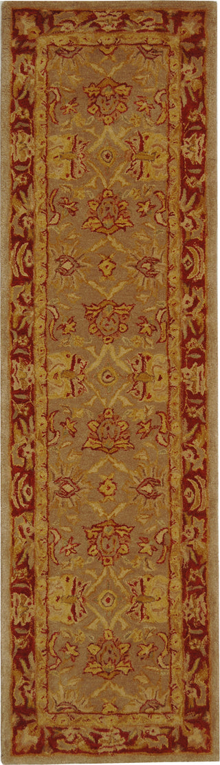 Safavieh Anatolia An529 Grey/Red Area Rug Runner